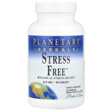 Planetary Herbals, Stress Free, 90 Tablets