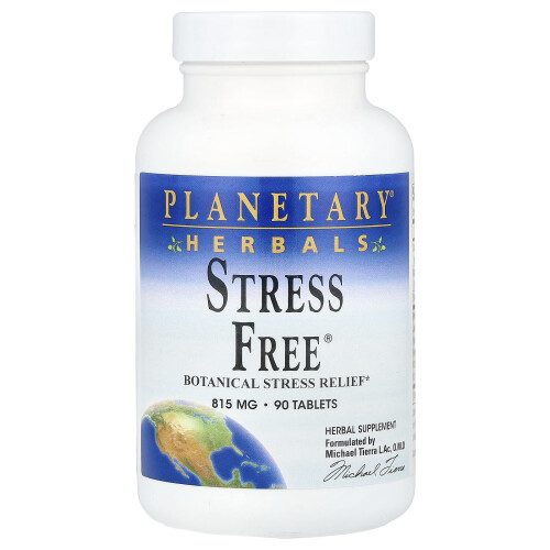 Planetary Herbals, Stress Free, 90 Tablets