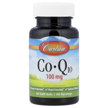 Carlson, CoQ10, 100 mg, 60 Capsule de Gel