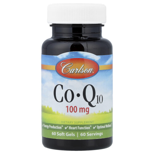 Carlson, CoQ10 100 mg, 60 Tabletek