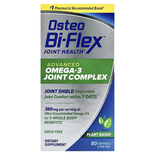 Οστεο Μπι-Φлекс, Προηγμένη Ωμέγα-3 Σύνθετη Οστεολογική Συσκευασία, 80 Μοσχεύματα