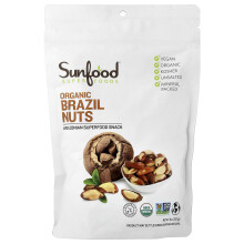 Sunfood, Noci di Brazil Organi Ravi, 8 oz (227 g)