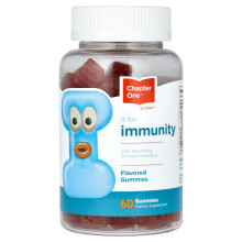 Chapter One, Immunitas, Met Elderbessen, Zink en Vitamine C, Gevormd, 60 Gummies