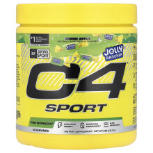 C4 / Cellucor, C4 Sport, Edzéselőkészítő, Jolly Rancher Zöld Alma, 8,7 oz (248 g)