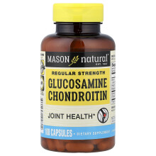 Mason Natural, Glucosamine Chondroitin, Normale Sterkte, 100 Capsules