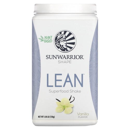 Sunwarrior, Lean Superfood Shake, Vanille, 1,59 pond (720 g)
