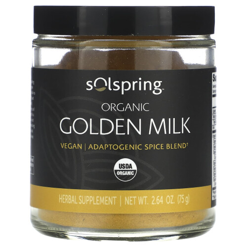 Dr. Mercola, Solspring, Οργανική Χρυσή Γάλα, 2.64 oz (75 g)