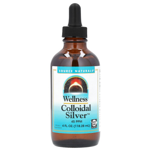 Source Naturals, Ευεξία Κολλοειδούς Σίδηρου, 45 PPM, 4 fl oz (118.28 ml) (22.5 PPM ανά Τσάι)