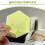 4Pcs Quilting Ruler Multi-use Patchwork Templates Hexagon Cutter Template Acrylic Ruler or Quilting 6