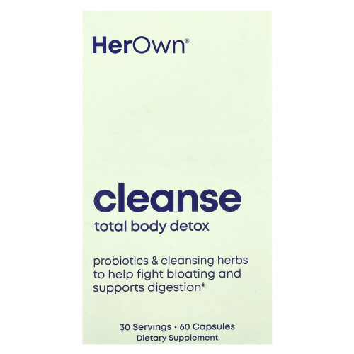 Her Own, Cleanse, Detox & Regulate, 60 Kapsułek