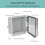 Waterproof Junction Box Transparent Hinged Cover IP67 ABS Plastic Electrical 2