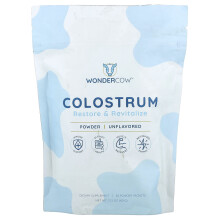 Wondercow, Pó de Colostrum, Sem Sabor, 30 Pacotes, 0.07 oz (2 g) Cada