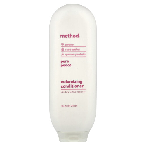 Method Volumoitu konditioointi, Vesi, Puhtaasti Rauhaa, 13,5 fl oz (399 ml)