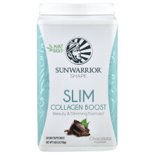 Sunwarrior, Vorm, Slank Collageen Boost, Chocolate, 1,65 lb (750 g)