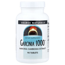 Source Naturals, Garcinia 1000, 90 tabletter