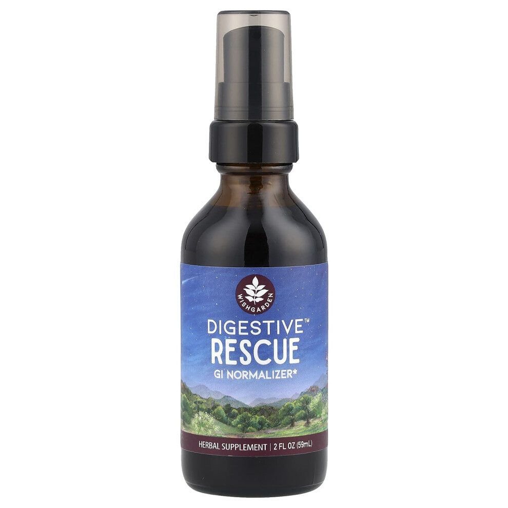 Wishgarden Herbs , Digestive Rescue, 2 Fl Oz (59 Ml)