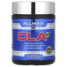 ALLMAX, Essentiële, CLA95, 30 Zachte Gelcapsules
