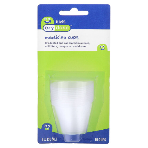 Ezy Dose, Lapset, Lääke Kupit, 10 Kupit, 1 oz (30 ml)