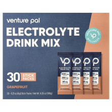Venture Pal, Elektrolyt-Getränk-Mix, Grapefruit, 30 Sticks, 0.21 oz (6 g) Jeder