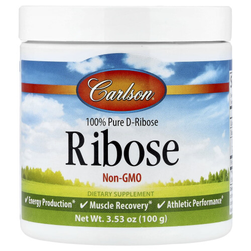 Carlson, Ribose, 3,53 oz (100 g)