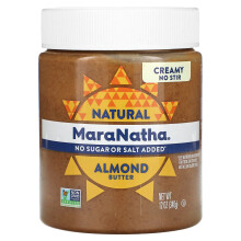 MaraNatha, Natuurlijk Amandelboter, Creamy, 12 oz (340 g)
