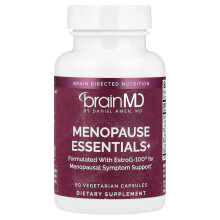 BrainMD, Menopause Essentials+, 60 Vegetarisk Capsul