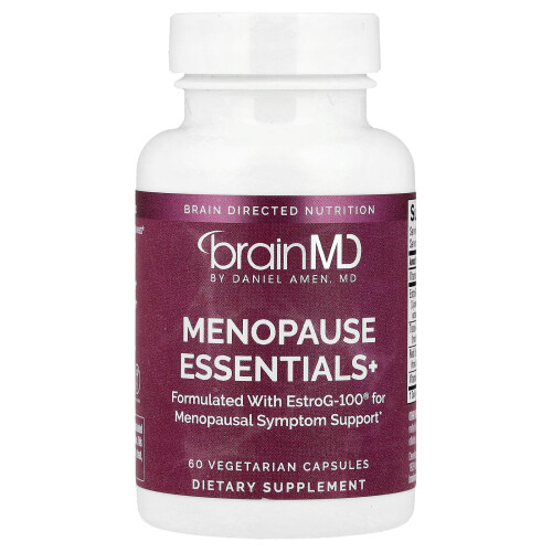 BrainMD, Menopause Essentials+, 60 Vegetarisk Capsul