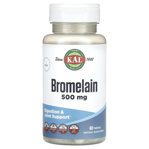 KAL, Βρόμια, 500 mg, 60 Ταμπλέτες