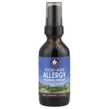 WishGarden Herbs, Kick-Ass Allergy, Seizoenrescue!, 2 fl oz (59 ml)
