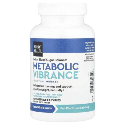 Metabolic Vibrance, Version 2.1, 90 Vegetabilsk kapsler