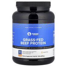 Designs For Health, Designs For Sport, Proteine de Bovin de Bază de Iarbă, Vanilie, 1,8 lbs (810 g)