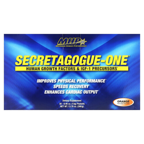 MHP, Secretagogue-One, Πορτοκαλί, 30 Packets, 0.46 oz (13 g) Each
