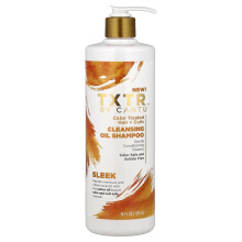 Cantu, TXTR, Puhdistava Öljyshampoo, Väriä Hoitava Hiukset + Kiharat, 16 fl oz (473 ml)