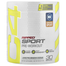 Cellucor, C4 Ripped Sport, Ennen Harjoitusta, Jääkaappi Lumikone, 7.4 oz (210 g)
