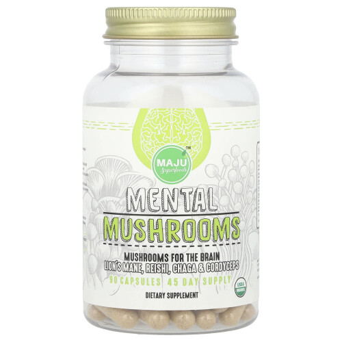 Maju Superfoods, Ψυχικές Μανιτάρια, 90 Φιαλίδια
