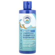 Stream2Sea, Active Conditioning Σαμπουάν & Bodywash, 8,5 fl oz (250 ml)