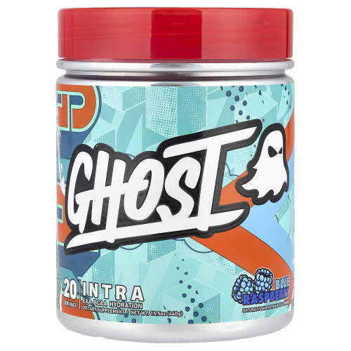 Ghost Ghost, Intra, Blue Raspberry, 15.5 oz (440 g)