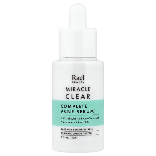 Rael, Miracle Clear, Πλήρης Ακμή Σερουμ, 1 fl oz (30 ml)