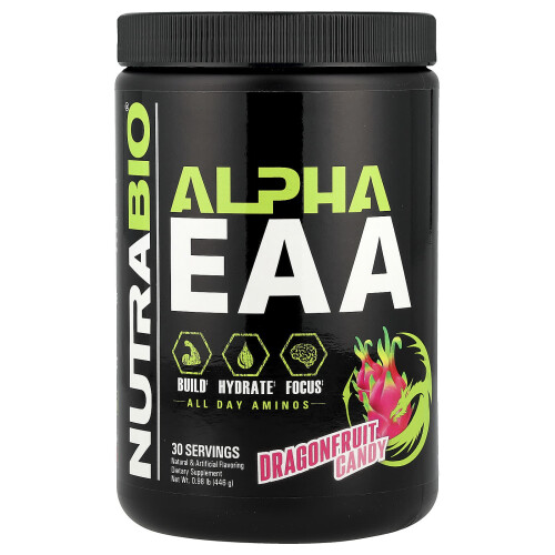 NutraBio, Alpha EAA, Dragonfruit Candy, 0,98 lb (446 g)
