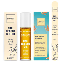 Onsen Secret, Kit de reînnoire a unghiei cu ulei, 7 piese