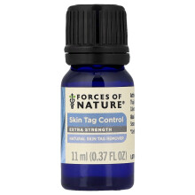 Forces of Nature, Etiqueta de la piel, Medicina de plantas orgánicas, Fuerza extra, 0,37 fl oz (11 ml)