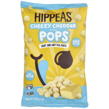 Hippeas, Pops, Cheezy Cheddar, 4 oz (113 g)