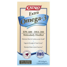 CATALO, Ekstra Omega-3, 180 Bløde Gelatiner
