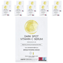 OOTD, Dunkel Flecken Vitamin C-Serum Helligkeit Schönheitsmaske, 10 Blätter, 0.88 oz (25 g)