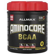 ALLMAX, AMINOCORE BCAA, Ananas Mango, 2.1 lbs (945 g)