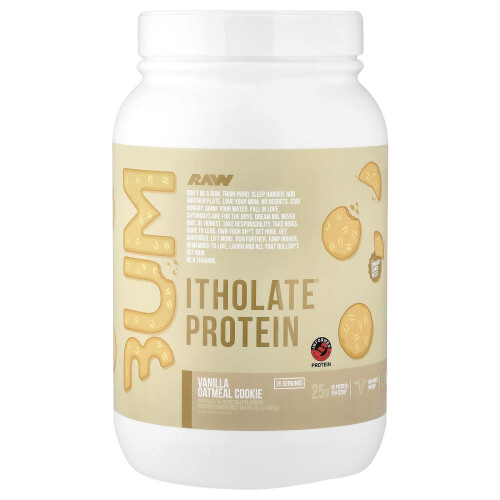 Raw Nutrition Bum Itholate Protein Vanilla Oatmeal Cookie