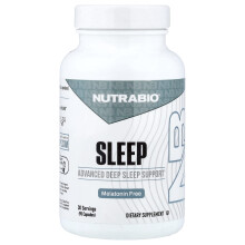 NutraBio, Sove, Melatonin Fri, 90 Kapsler