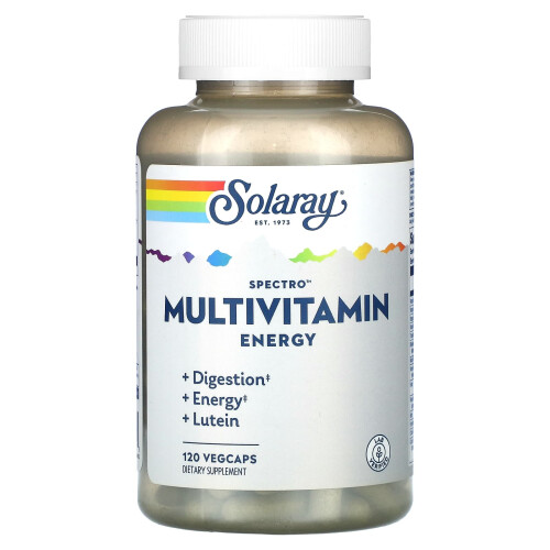 Solaray, Spectro, Multivitamiini, 120 Vegikapselia