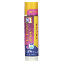 Stream2Sea, Balsam na Usta ochronny, SPF 30+, Czerwona Vanilka, 0,15 oz (4 g)