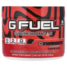 G FUEL, Supreme Hydration, PewDiePie Lingonberry, 3,8 oz (108 g)